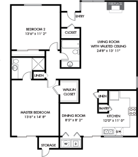 ESPANA EAST | Apartments | 2x2